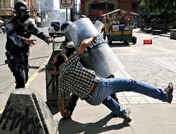 Represión en Honduras