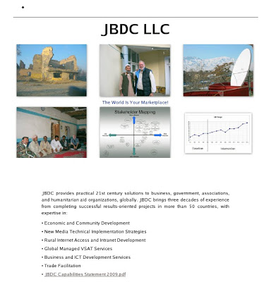 Captura de pantalla de la página web de la ahora extinta JBDC