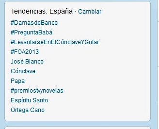 #DamasdeBanco fue Trending Topic absoluto en España para ser censurado poco después