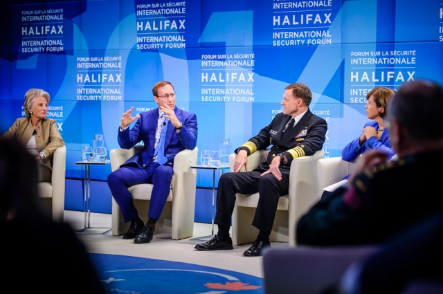 Participantes en el Halifax Security Forum